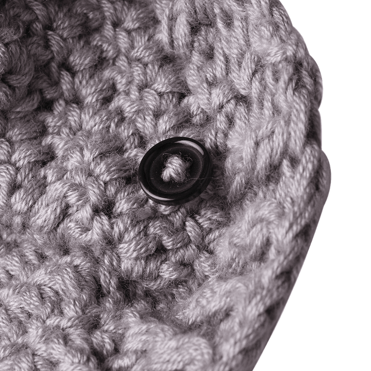 Free Fisher Unisex Knit Beanie Stubble Beard