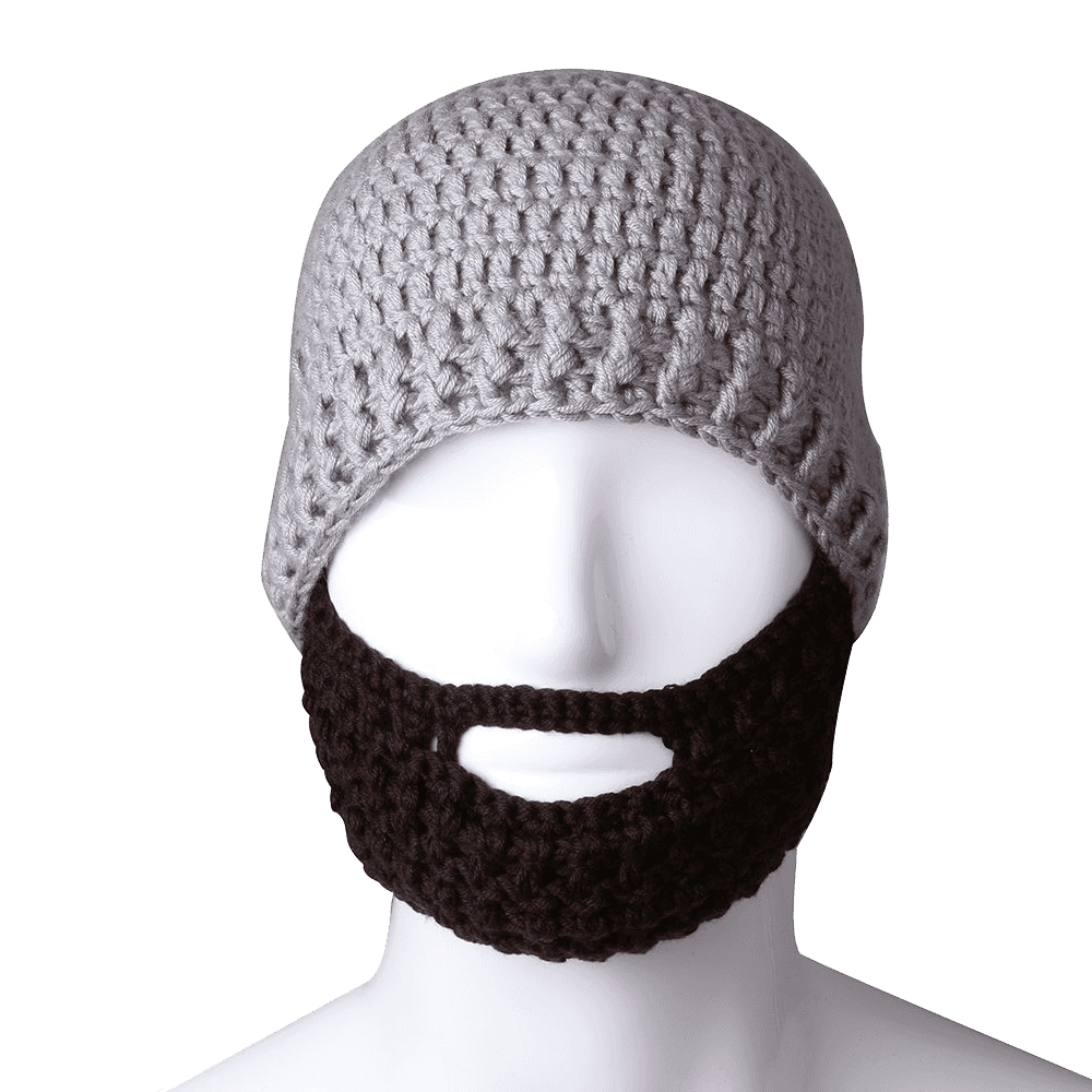 Free Fisher Unisex Knit Beanie Stubble Beard