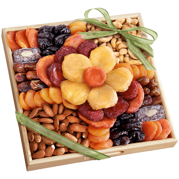 Golden State Fruit Flora Dried Fruit and Nut Gift Tray