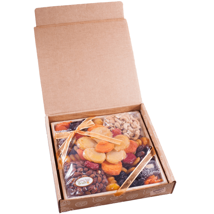 Golden State Fruit Flora Dried Fruit and Nut Gift Tray
