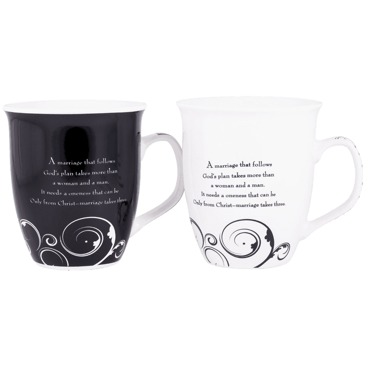 Mr. and Mrs. Christian Coffee Mug Set