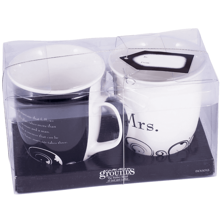 Mr. and Mrs. Christian Coffee Mug Set