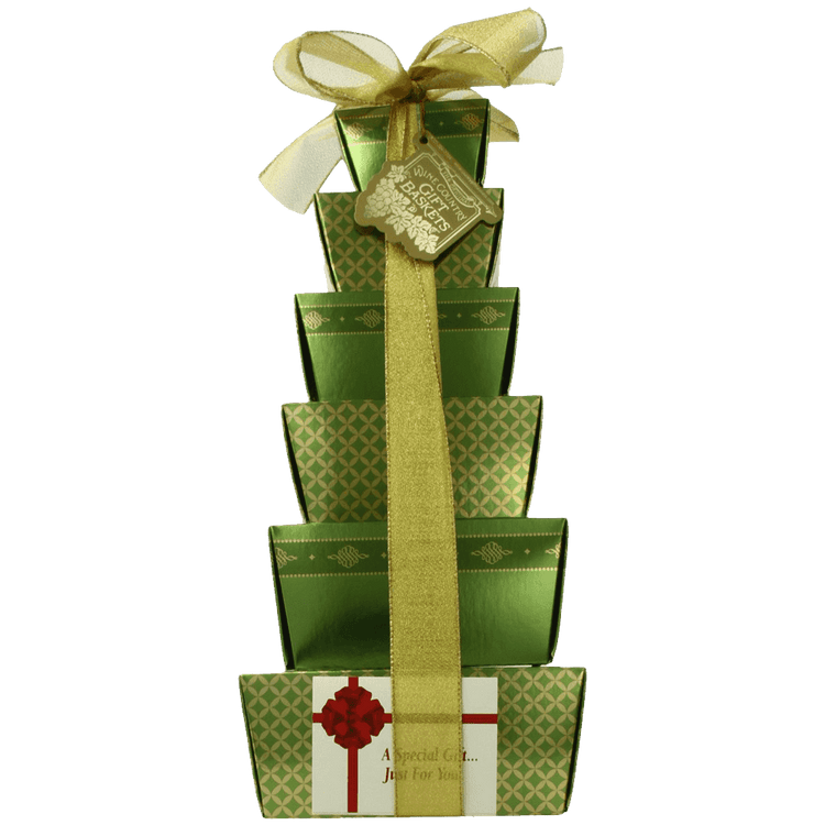 Wine Country Gift Baskets Tower of Sweets